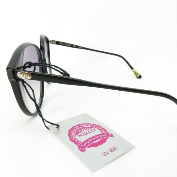 Oleg Cassini OC-903 sunglasses 1970s black frames main image 6